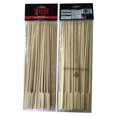 Bamboo Flat Skewers x 50 thumbnail 2