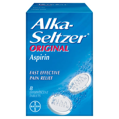 Original Aspirin 8 Effervescent Tablets