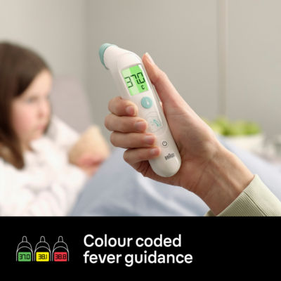 Sensian™ Swipe 5 Temple thermometer |TempleSwipe™ Technology |Colour-Coded Digital Display | Baby and Child Friendly | 3-Sec Results | #1 Brand among doctors1  | BST200 thumbnail 3