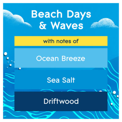 Scented Large Candle Beach Days & Waves Scent Air Freshener thumbnail 3