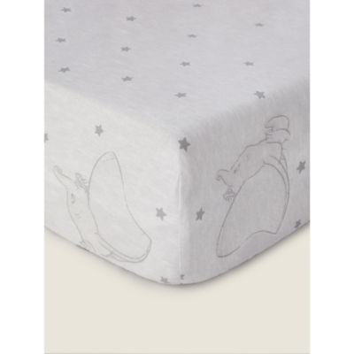 Disney Dumbo Grey & White Sheet – Set of 2 - Cot thumbnail 2