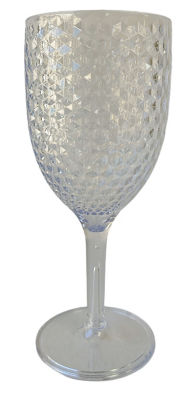 Plastic Clear Wine Glass thumbnail 2