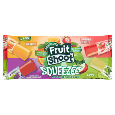 Fruit Shoot Squeezee Freeze at Home Pops 12 x 45ml (540ml) thumbnail 2