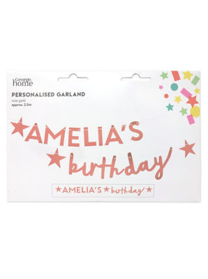 Rose Gold Personalised Garland thumbnail 2