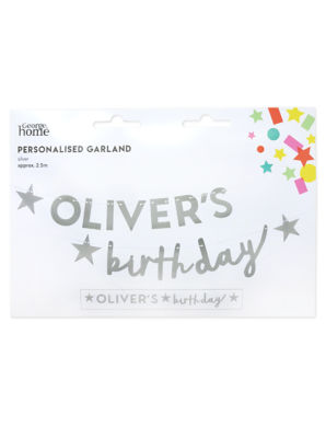 Silver Personalised Garland thumbnail 2