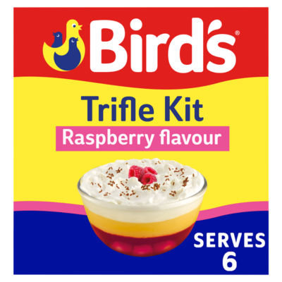 Raspberry Flavour Trifle Instant Dessert Mix Kit 141g thumbnail 2