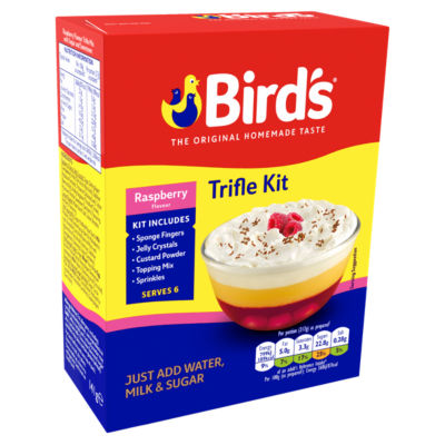 Raspberry Flavour Trifle Instant Dessert Mix Kit 141g thumbnail 3