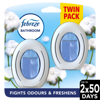 Bathroom Continuous Air Freshener Cotton Fresh 2Ct
