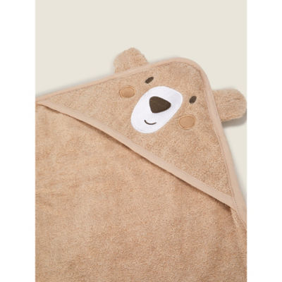 Natural Bear Hooded Towel thumbnail 4