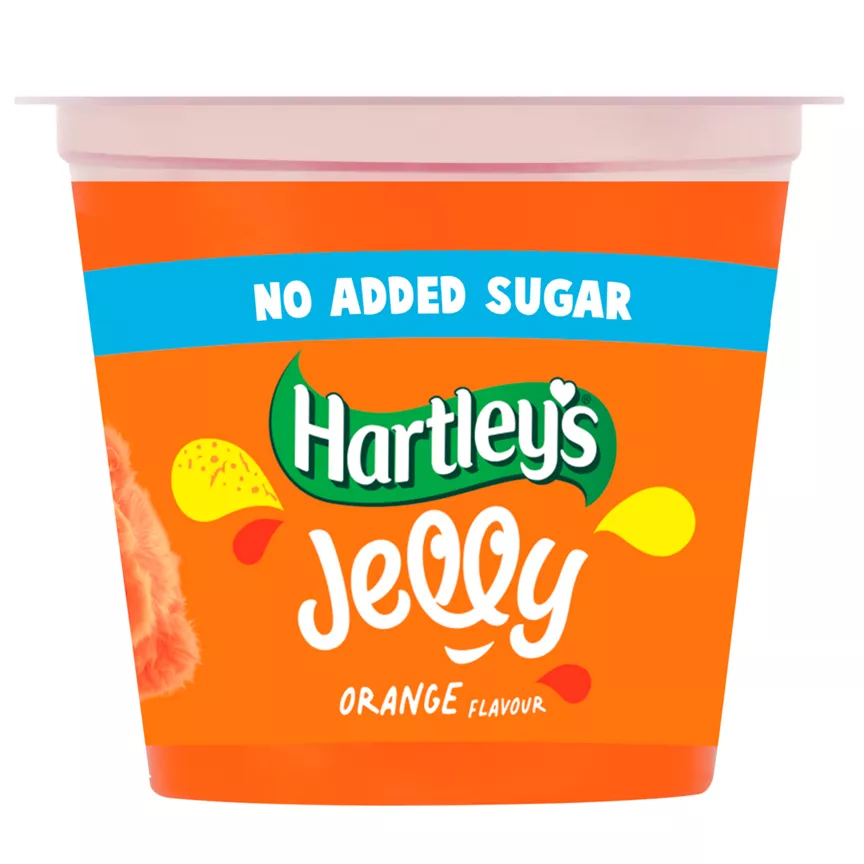 Hartley's No Added Sugar Orange Flavour Jelly
