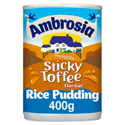 Sticky Toffee Rice Pudding Dessert Can 400g thumbnail 3