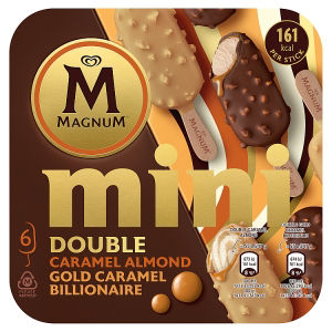 Mini Double Caramel Almond & Gold Caramel Billionaire Ice Cream Sticks 6 x 55ml thumbnail 2