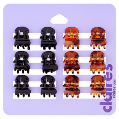 12 Mini Tort Hair Claws thumbnail 2