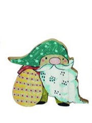 Wooden Easter Gnome Decoration