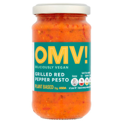 Plant Based OMV! Grilled Red Pepper Pesto 190g thumbnail 2