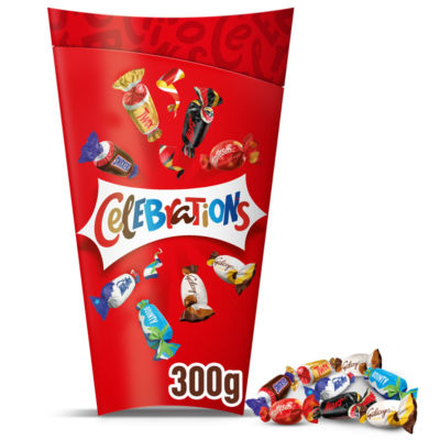 Celebrations Milk Chocolate Selection Box of Mini Chocolate & Biscuit Bars