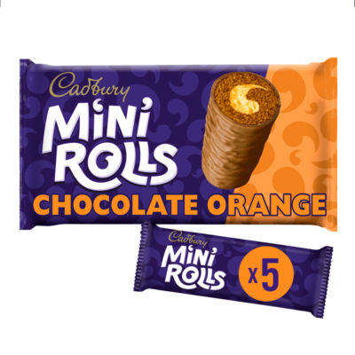 5 Chocolate Orange Mini Rolls