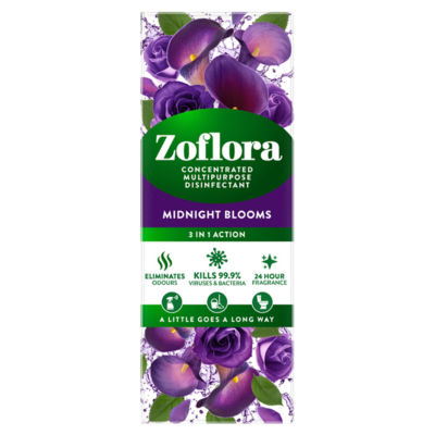 Concentrated Multipurpose Disinfectant Midnight Blooms 3 in 1 Action 120ml thumbnail 2