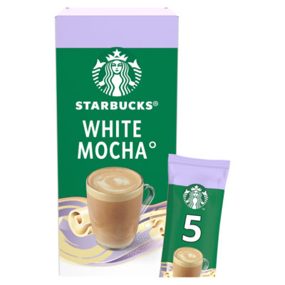 White Mocha Instant Coffee Sachets 5 x 24g thumbnail 2
