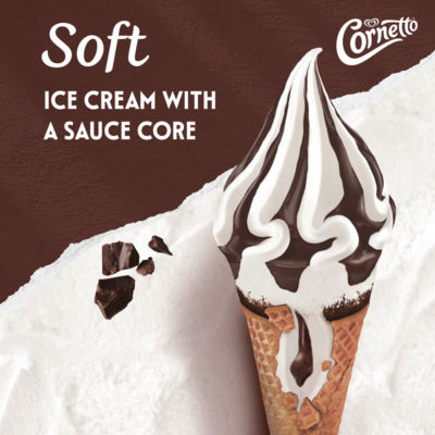 Soft Chocolatey Ice Cream Cones 4 x 140 ml thumbnail 4