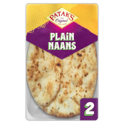 Plain Naan Breads x 2 thumbnail 2