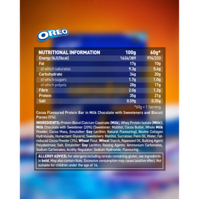 Protein Bars Oreo Milk 60g thumbnail 3