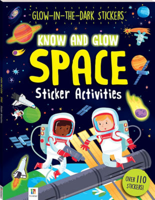 Know And Glow: Space Sticker Activities Book thumbnail 2