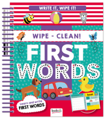Write It, Wipe It Spiral: First Words Book thumbnail 2