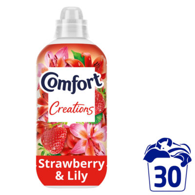 Perfume Creations Fabric Conditioner Strawberry & Lily 900 ml