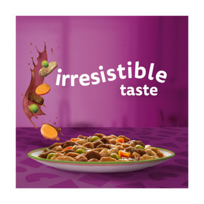 1+ TASTY MIX Chefs Choice Wet Cat Food Pouches in Gravy 40 x 85g thumbnail 4