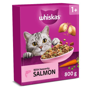 1+ Dry SALMON Cat Food 800g thumbnail 2