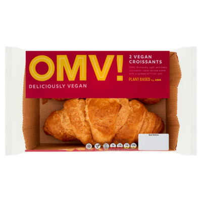 2 Vegan Croissants