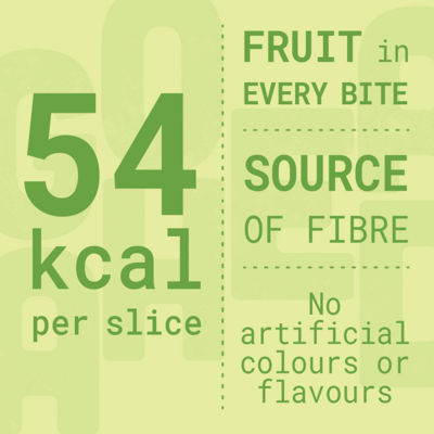 Apple Crispy Fruit Slices Snack Bars Multipack 4 x 43.6g, 174.4g thumbnail 3