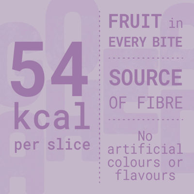 Forest Fruit Crispy Fruit Slices Snack Bars Multipack 4 x 43.6g, 174.4g thumbnail 3