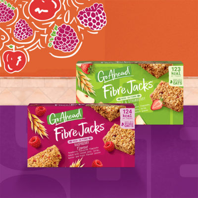 FibreJacks Apple and Strawberry Snack Bars Multipack 4 x 29.7g, 118.9g thumbnail 4