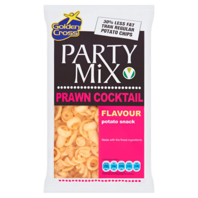 Party Mix Prawn Cocktail Flavour Potato Snack 125g thumbnail 2