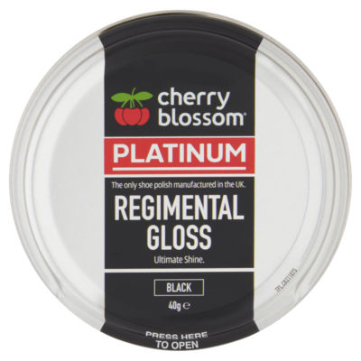 Platinum Regimental Gloss Black 40g