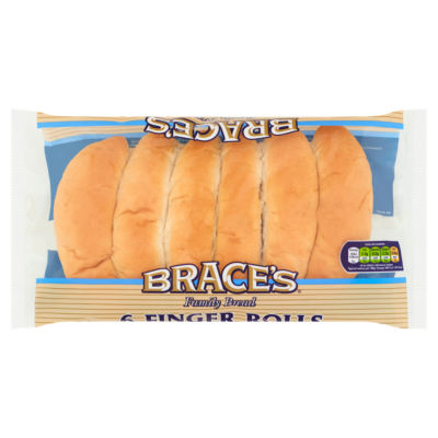 Family Bread 6 Finger Rolls