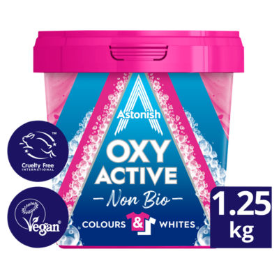 Oxy Active Non Bio Stain Remover 1.25kg thumbnail 2