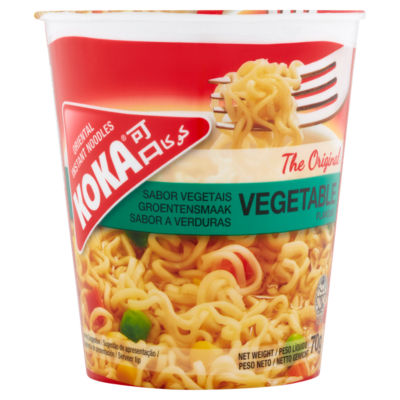 The Original Vegetable Flavour Oriental Instant Noodles 70g