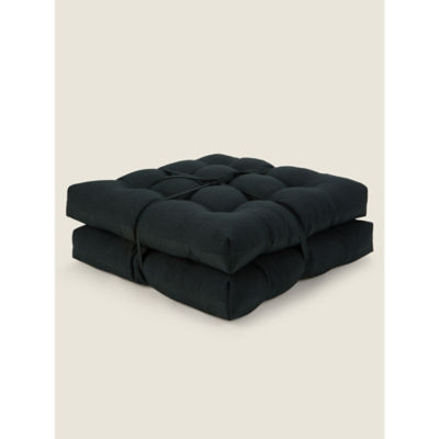 Black Seat Cushion Pad – Set of 2 thumbnail 5