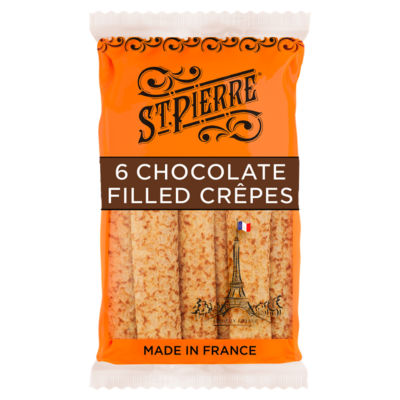 St Pierre Chocolate Filled Crepes