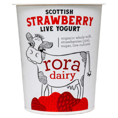Scottish Strawberry Live Yogurt 425g