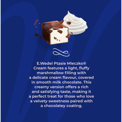 Ptasie Meczko Creamy Flavour Marshmallow in Milk Chocolate 340g thumbnail 3