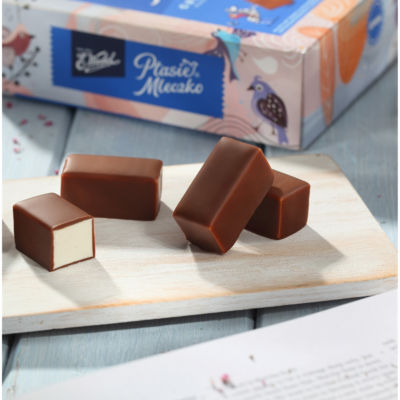 Ptasie Meczko Creamy Flavour Marshmallow in Milk Chocolate 340g thumbnail 4
