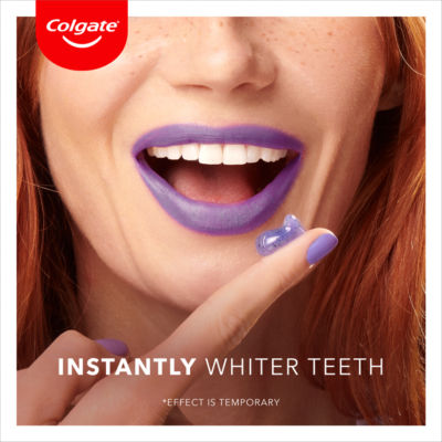 Max White Purple Reveal Instant Teeth Whitening Toothpaste 75ml thumbnail 3
