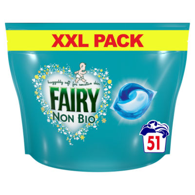 Non Bio PODS® Washing Liquid Capsules 51 Washes thumbnail 2