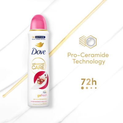 Advanced Care Go Fresh Pomegranate & Lemon Verbena Scent Anti-Perspirant Aerosol 150 ml thumbnail 4
