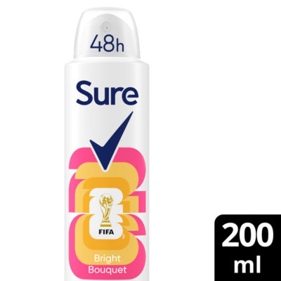 FIFA Limited Edition Bright Bouquet Anti-Perspirant Aerosol 200 ml thumbnail 2