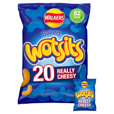 Wotsits Cheese Multipack Snacks Crisps 20x16.5g thumbnail 2